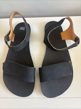 Tikki Vibe Vegan Onyx Barefoot Sandals EU 42 Minimalist Black